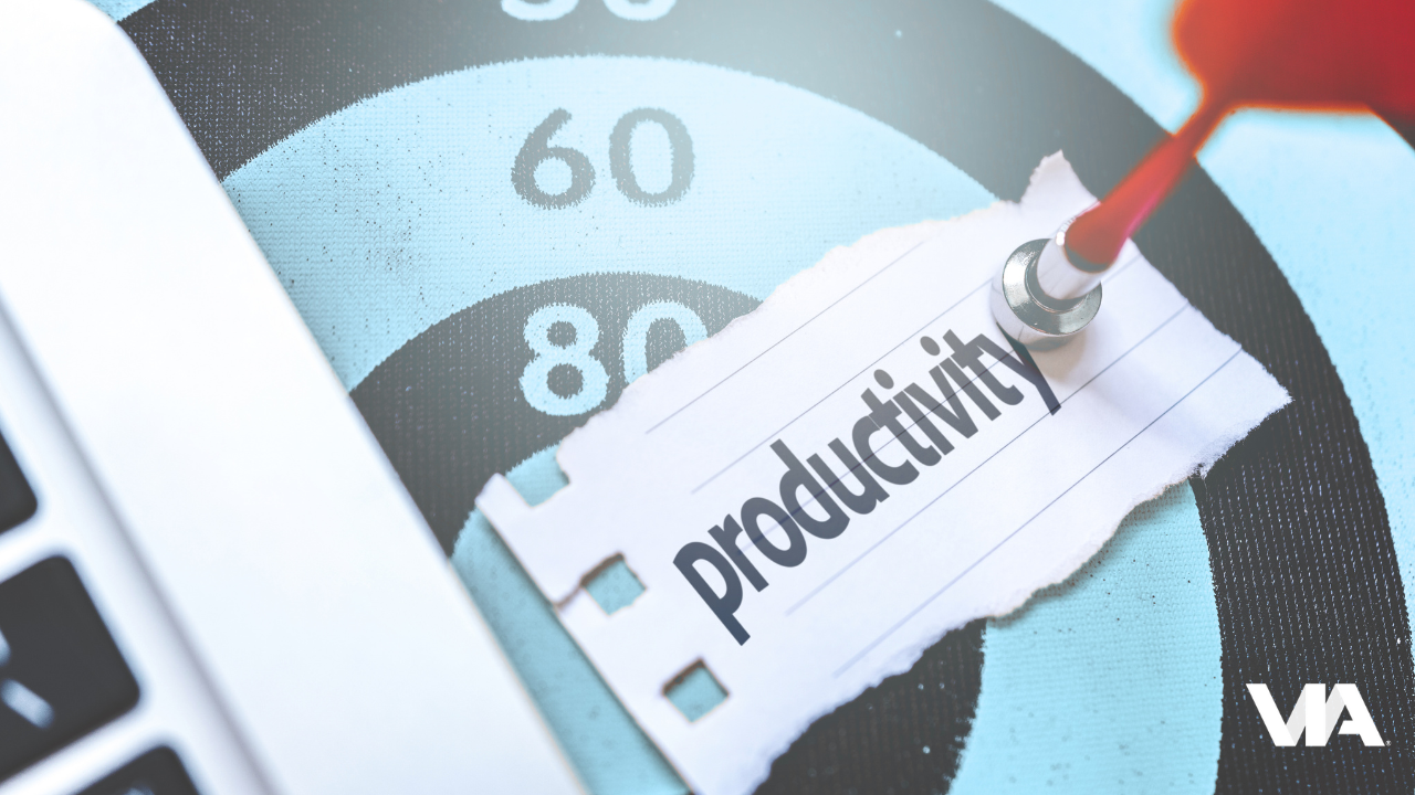 Bullseye productivity at work image