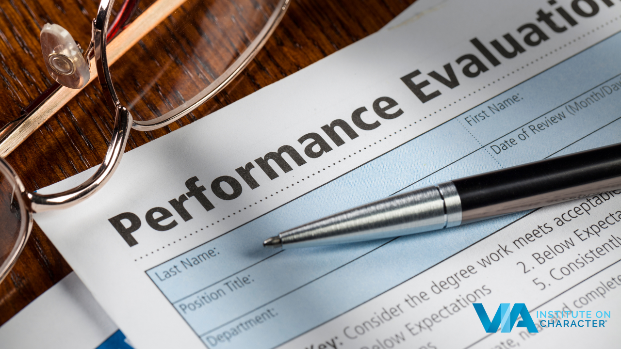 Performance evaluation paper and the top three ways to improve work performance.
